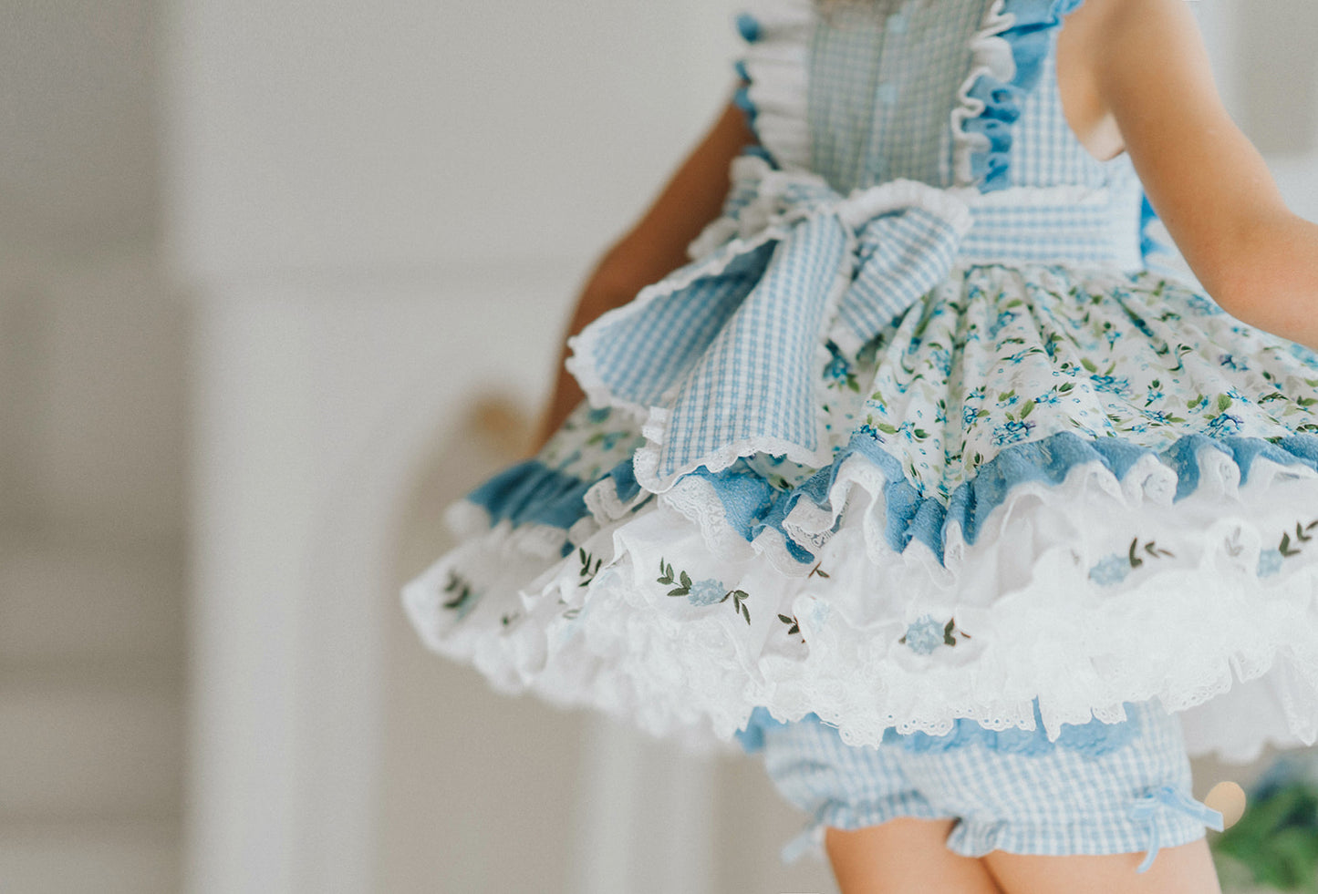 Sweet Hydrangea Lace Dress - PREORDER
