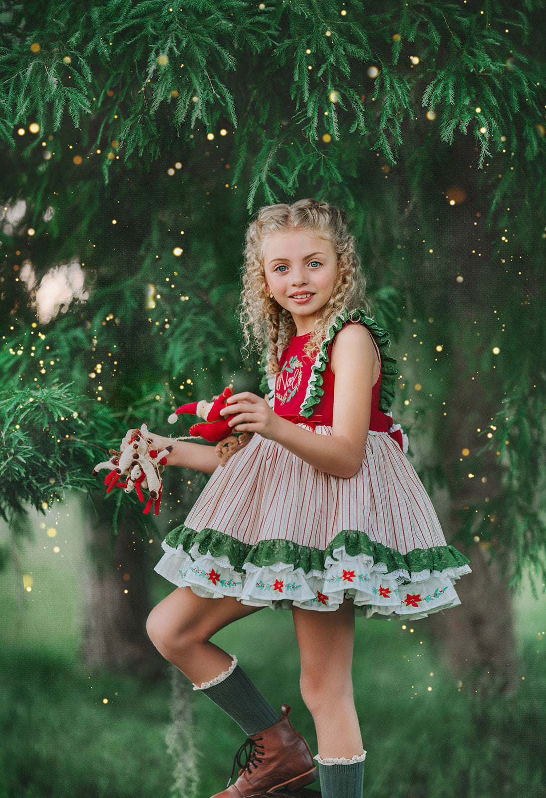 The Kensington Noel Pettiskirt Dress - PREORDER