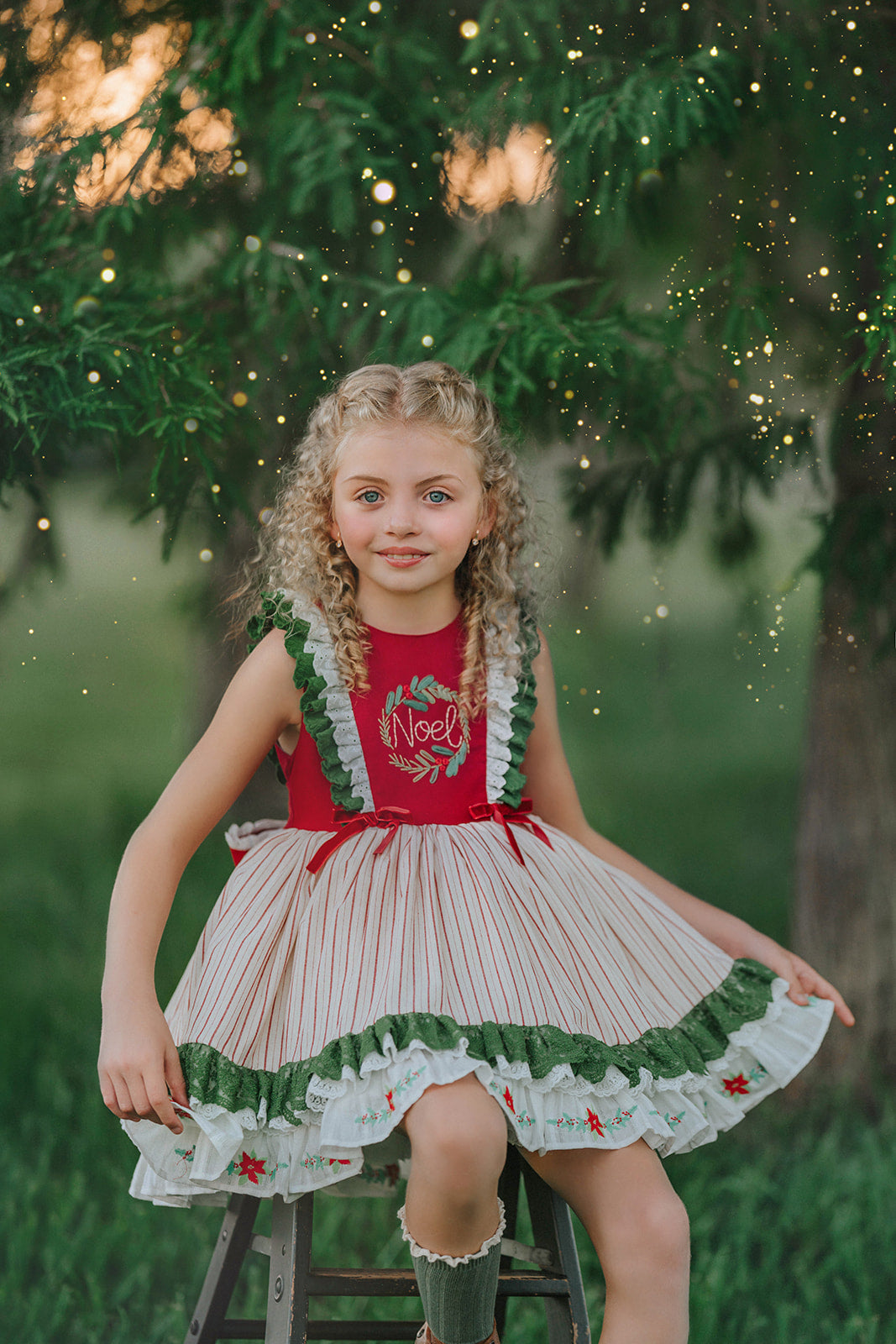 The Kensington Noel Pettiskirt Dress - PREORDER
