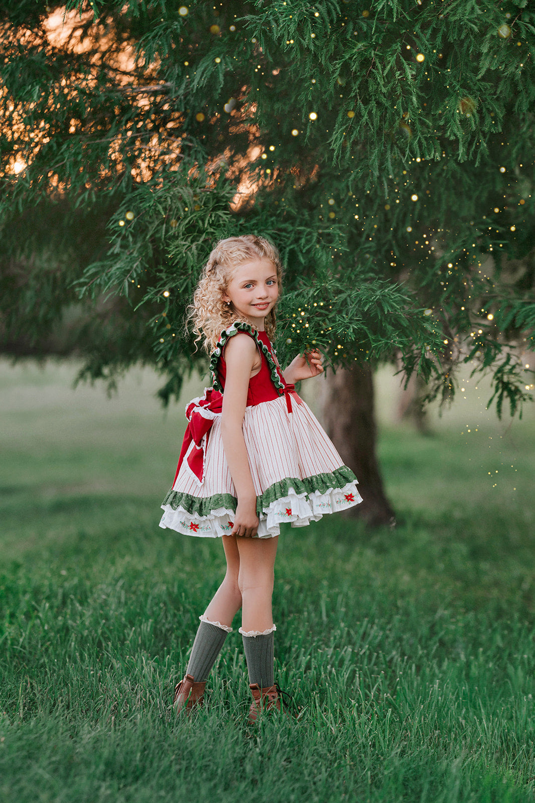 The Kensington Noel Pettiskirt Dress - PREORDER