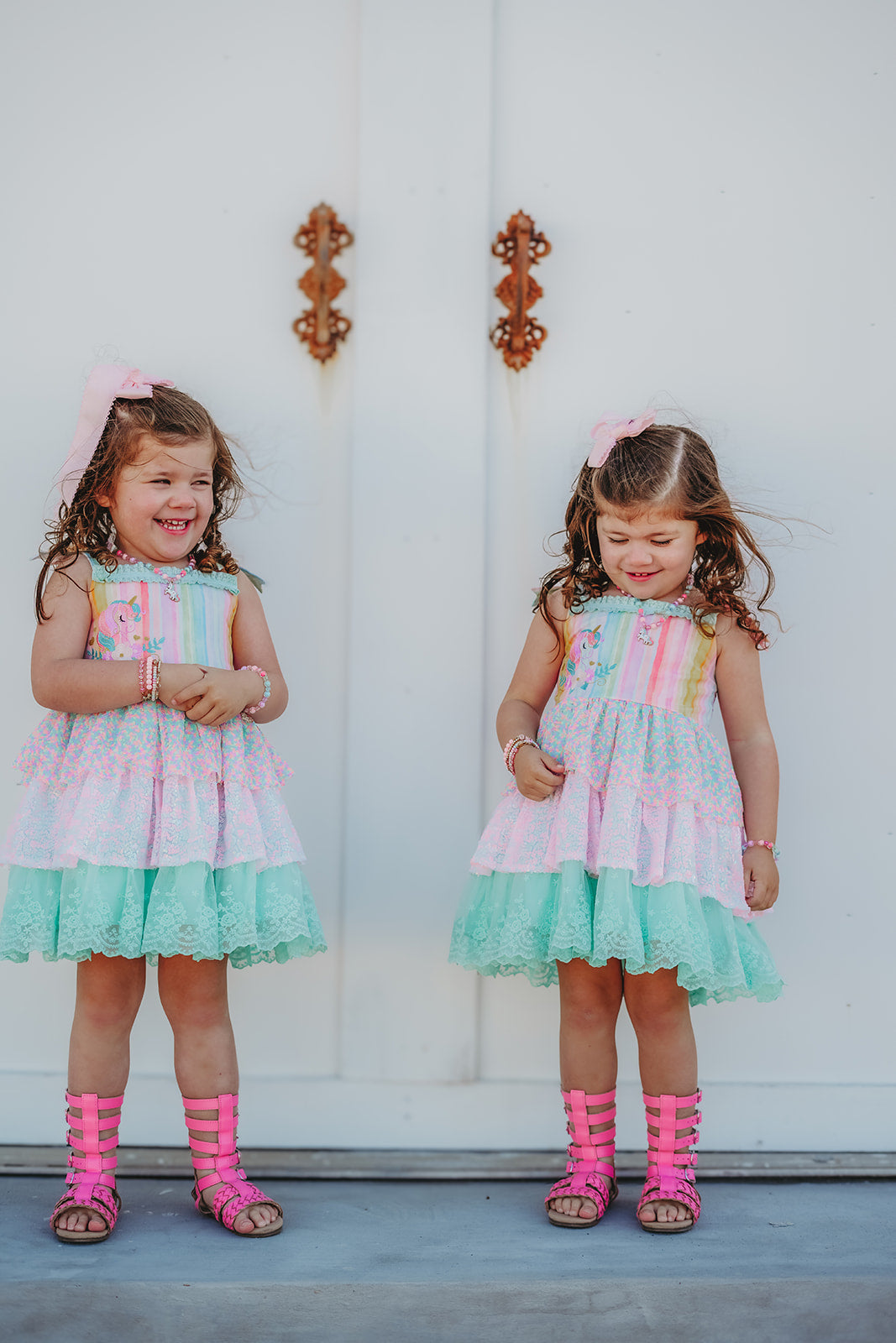 Unicorn Confetti Dreams Dress and Bloomers - PREORDER