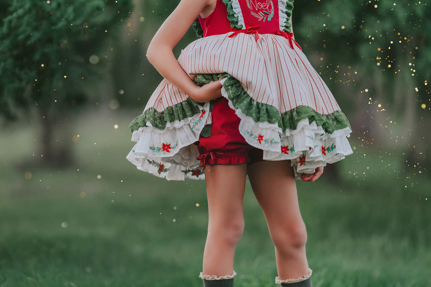 The Kensington Noel Pettiskirt Dress - PREORDER