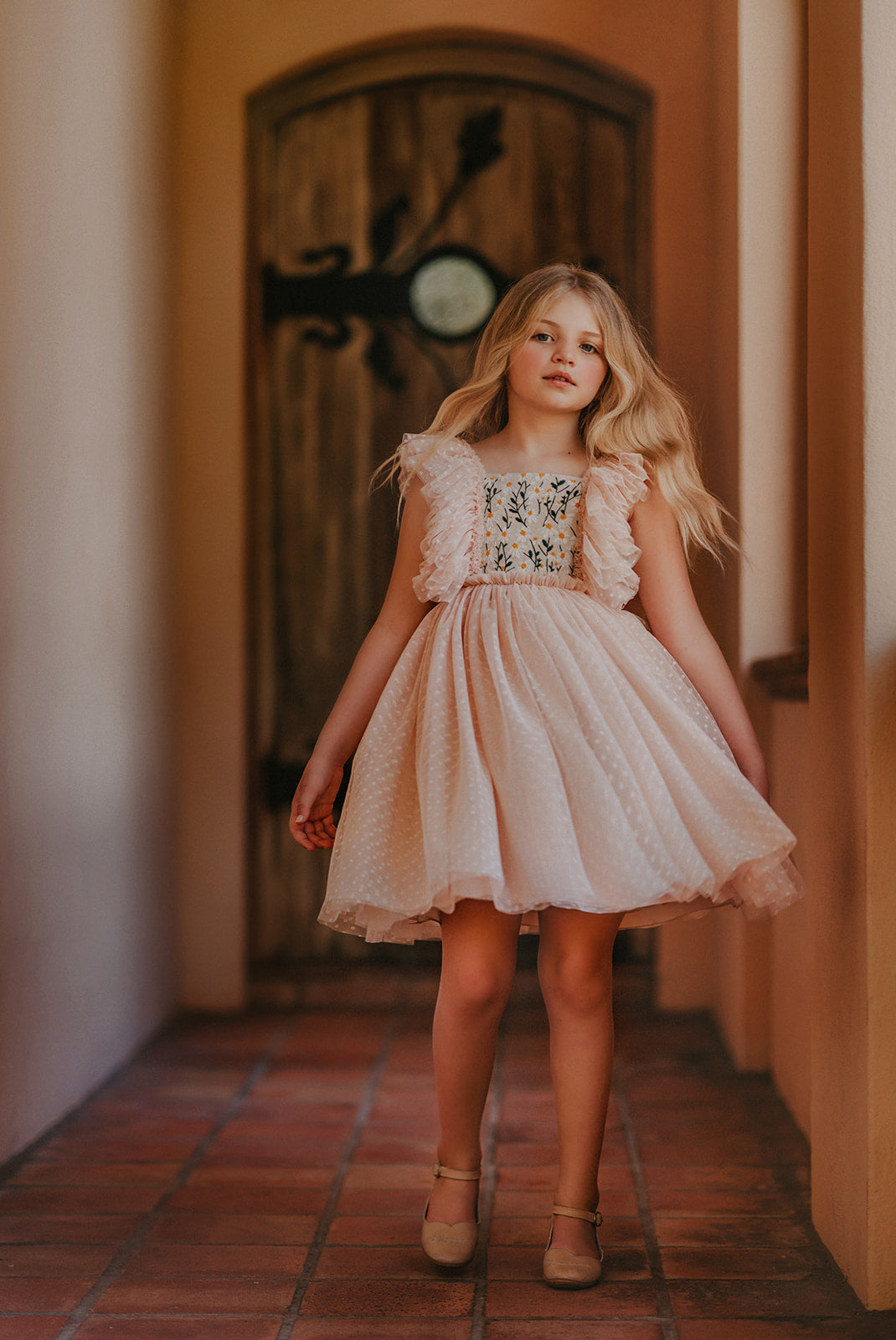 Millie's Daisies Tulle Dress - Ready To Ship