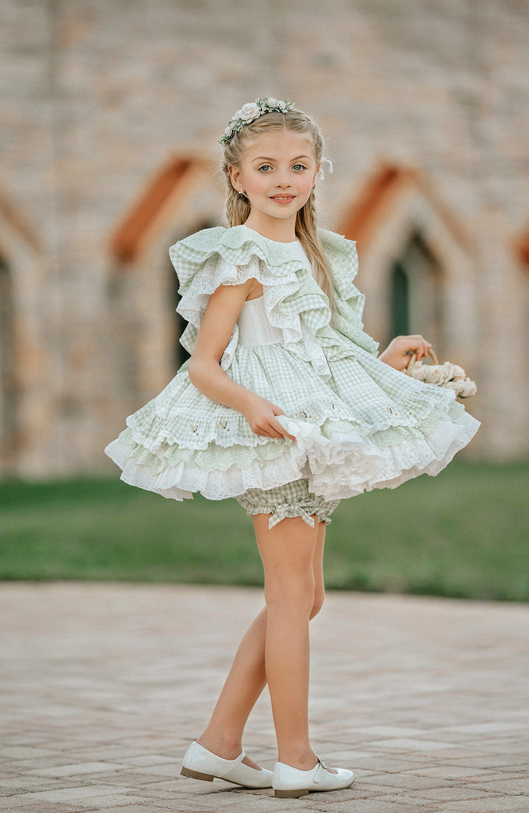 Just as I am Garden Pettiskirt Dress - PREORDER