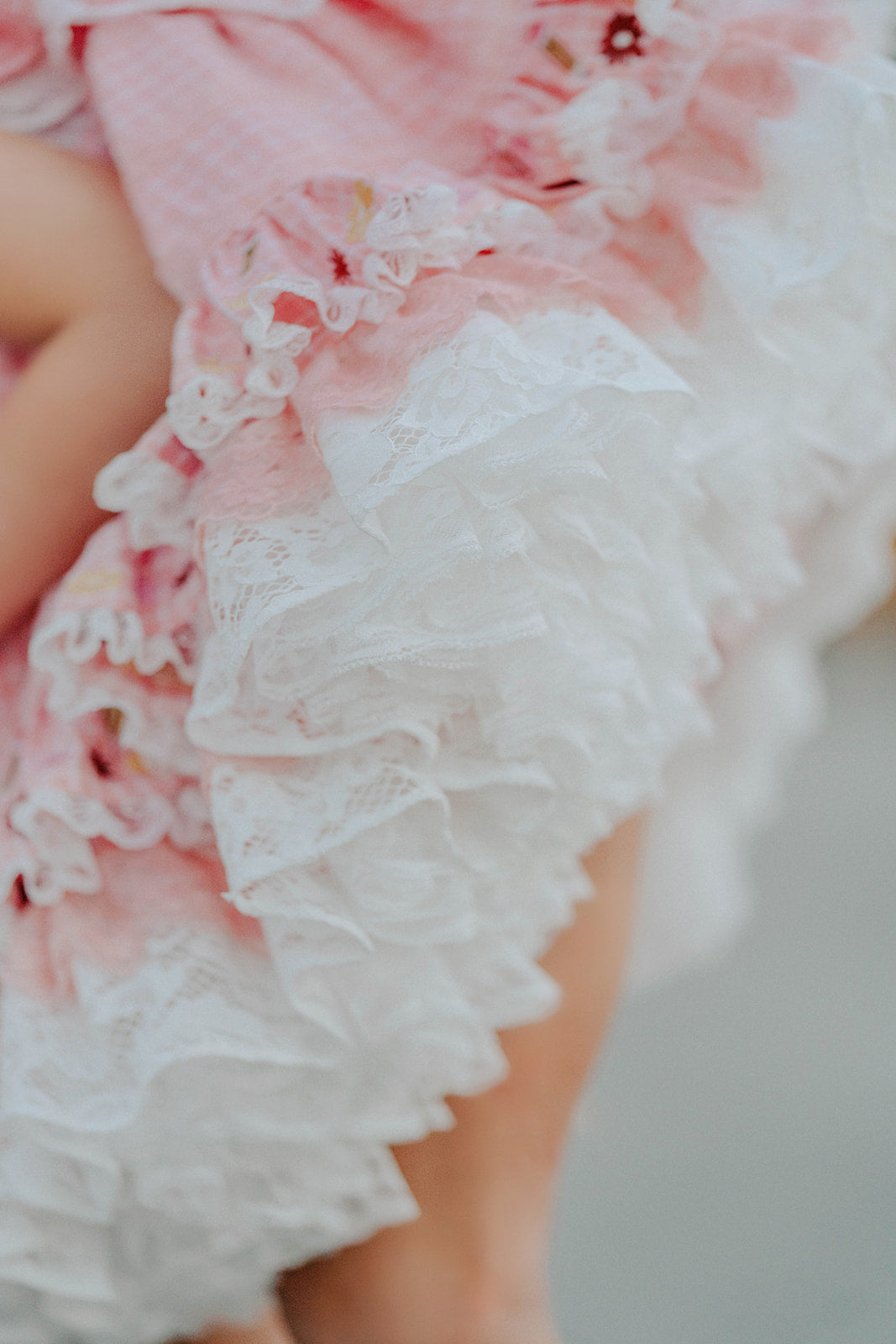 Charm and Chapters Pettiskirt Dress and blooms - PREORDER