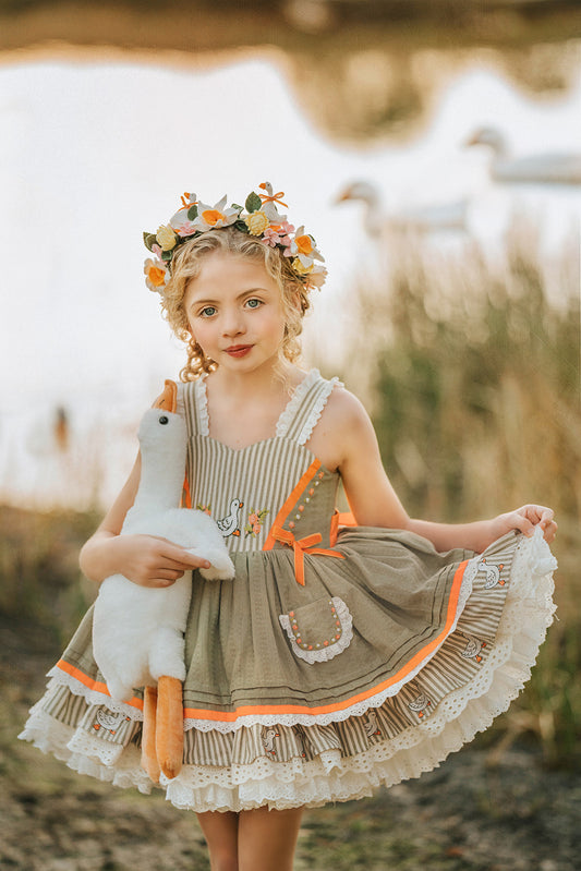 Duck Duck Darling Pettiskirt Dress - PREORDER