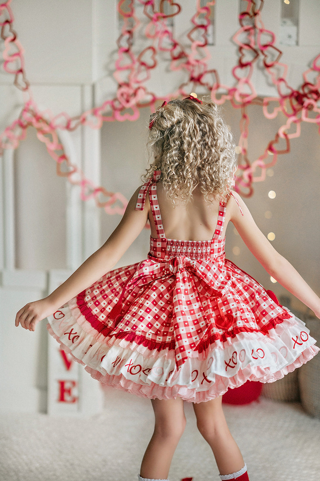 Cora's Cupid Valentine's Pettiskirt Dress - PREORDER