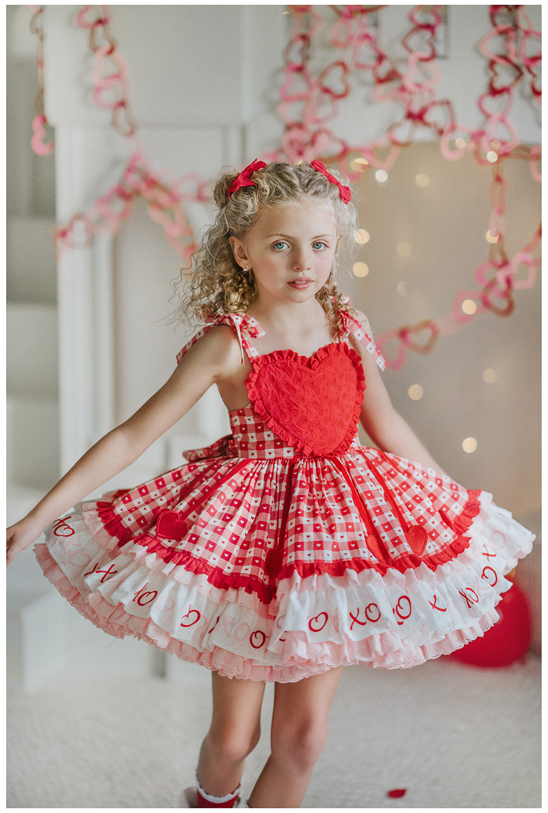 Cora's Cupid Valentine's Pettiskirt Dress - PREORDER