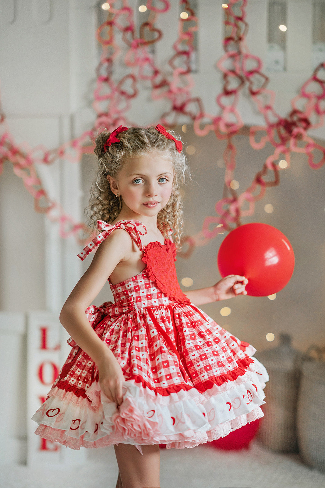 Cora's Cupid Valentine's Pettiskirt Dress - PREORDER