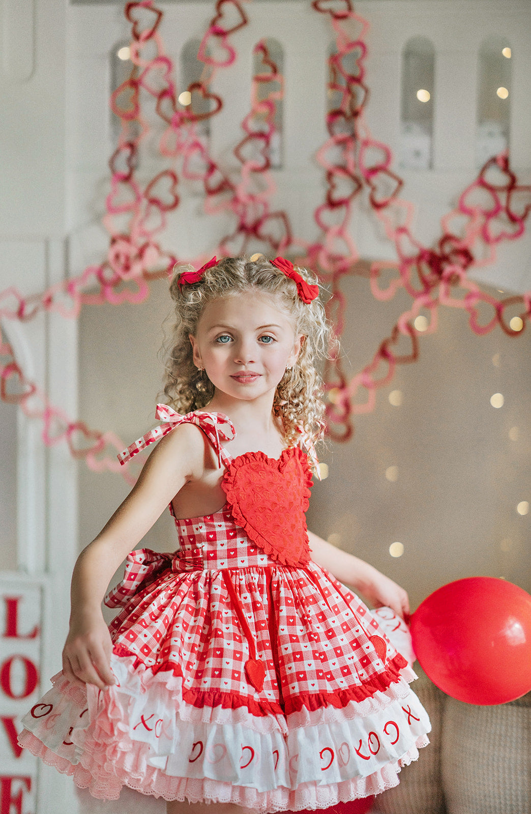 Cora's Cupid Valentine's Pettiskirt Dress - PREORDER