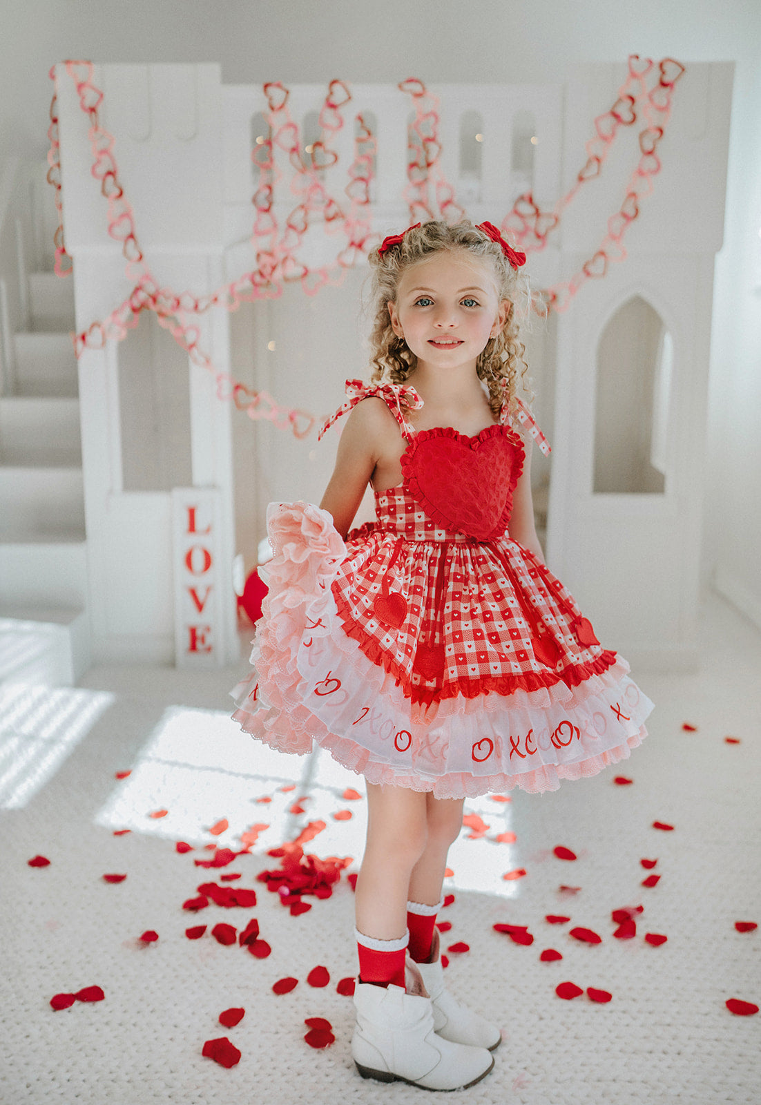 Cora's Cupid Valentine's Pettiskirt Dress - PREORDER