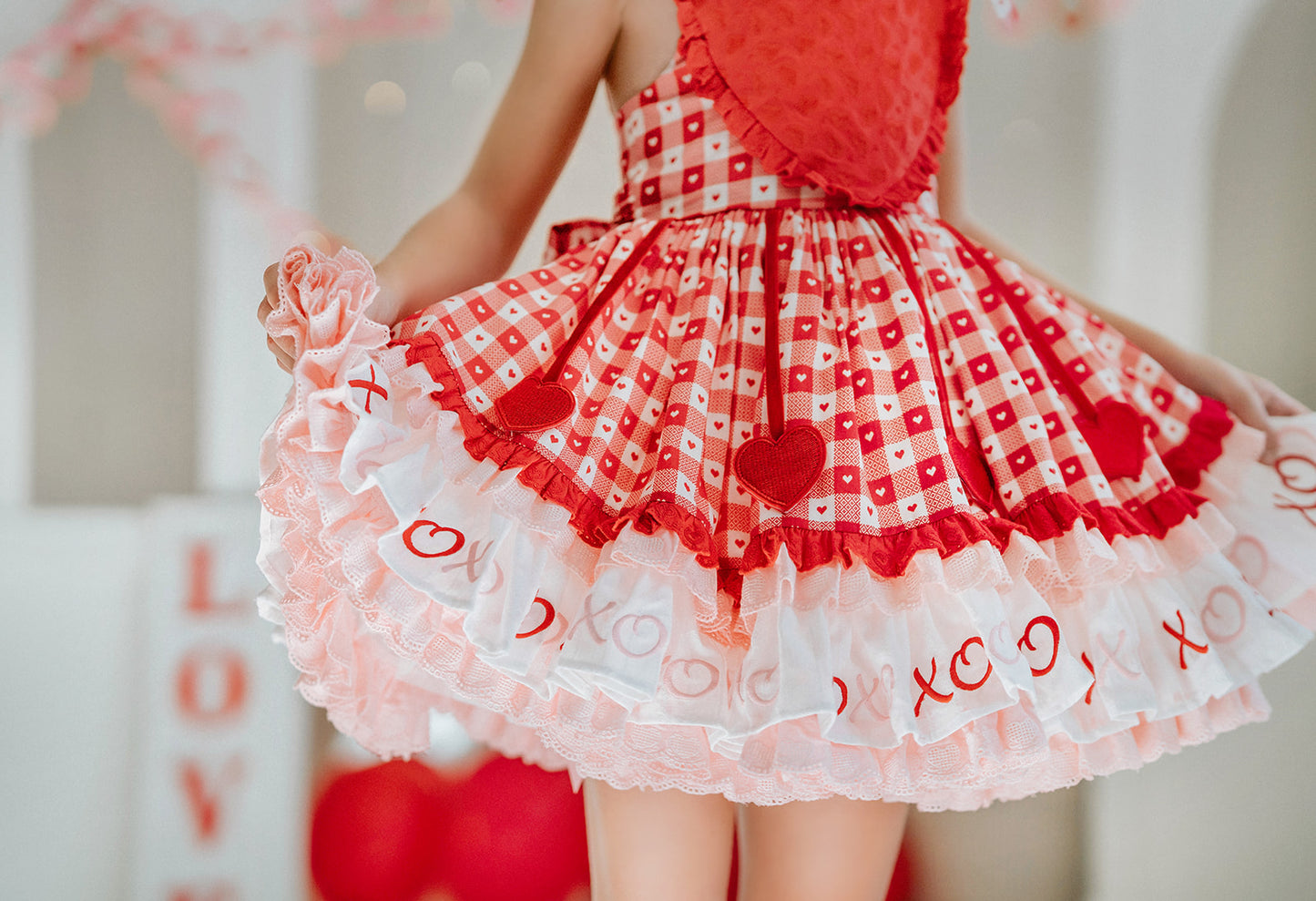 Cora's Cupid Valentine's Pettiskirt Dress - PREORDER