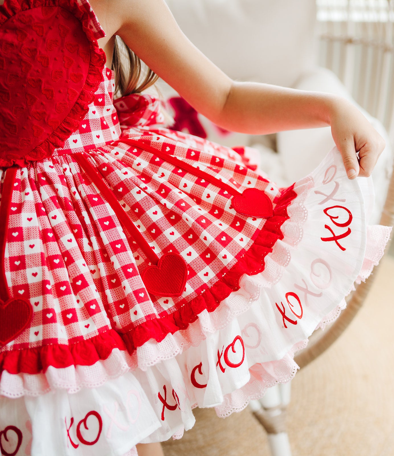 Cora's Cupid Valentine's Pettiskirt Dress - PREORDER
