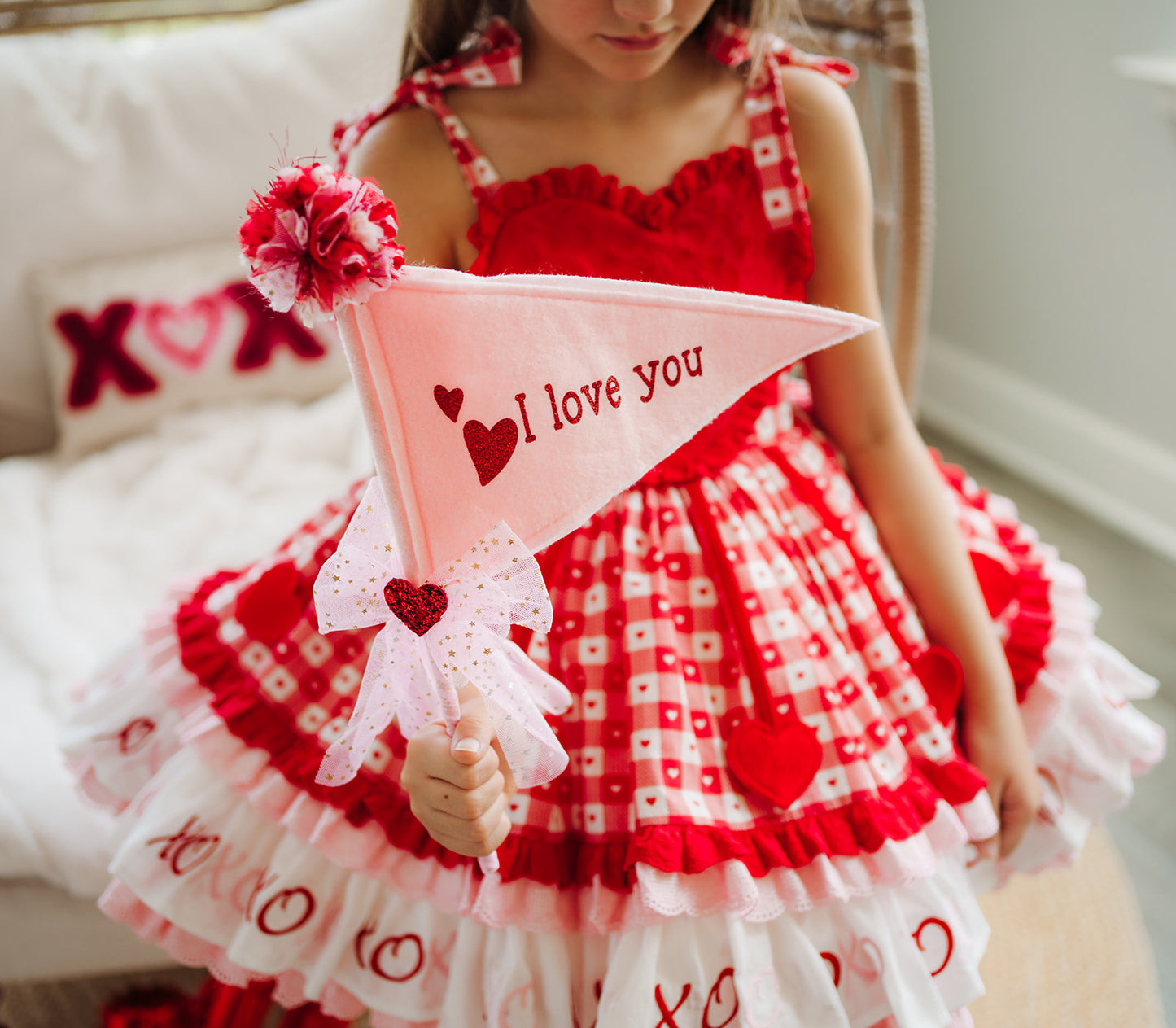 Cora's Cupid Valentine's Pettiskirt Dress - PREORDER