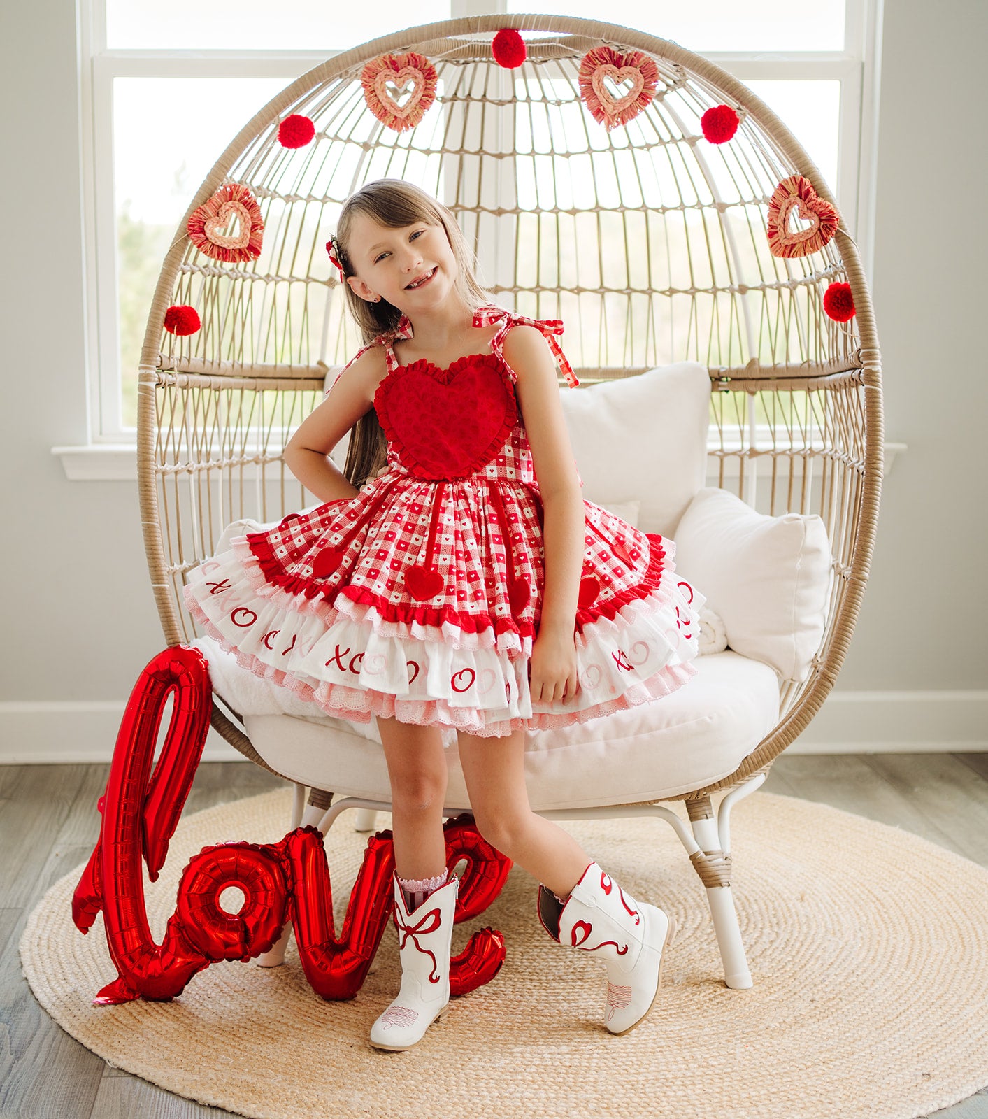 Cora's Cupid Valentine's Pettiskirt Dress - PREORDER