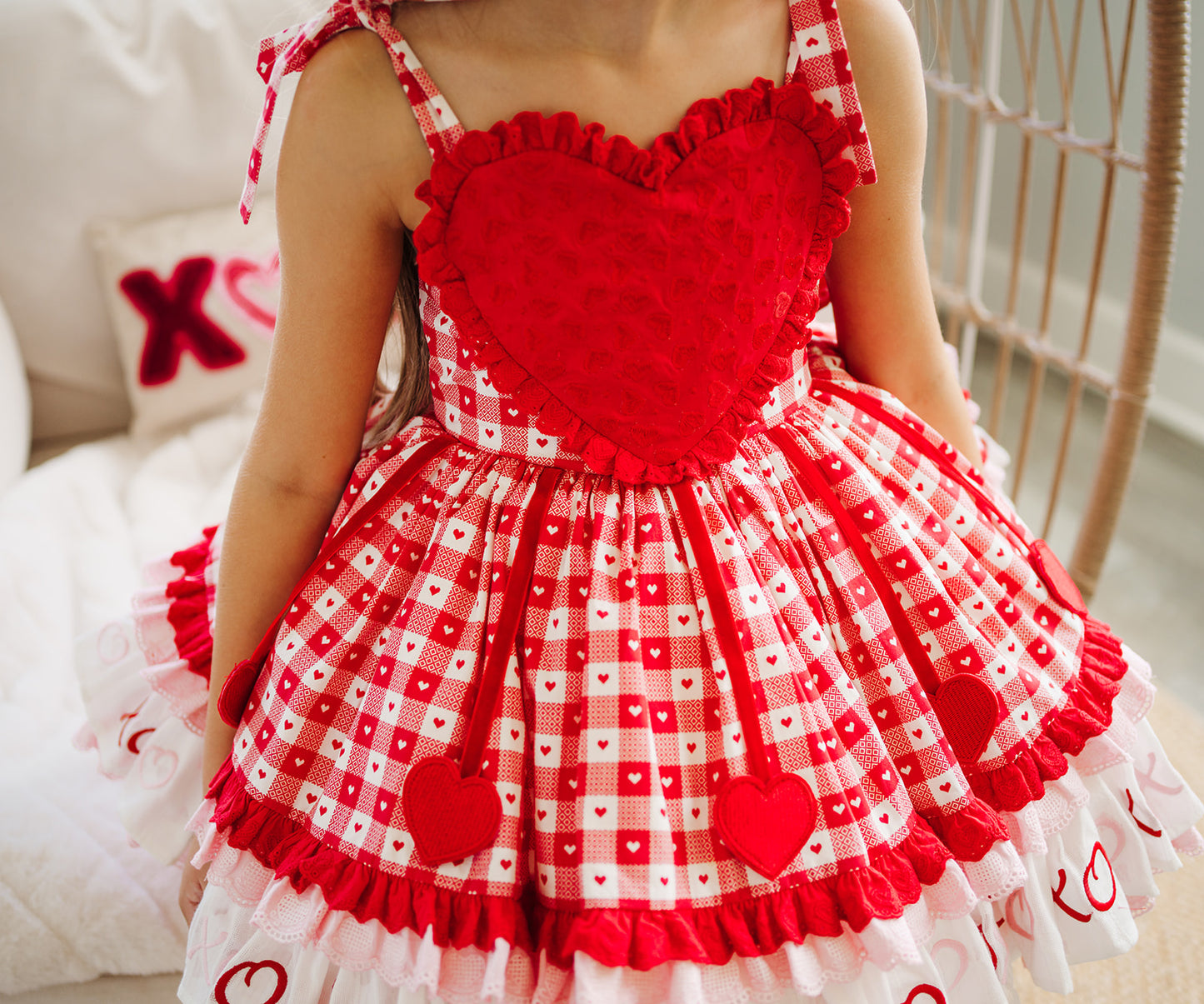 Cora's Cupid Valentine's Pettiskirt Dress - PREORDER