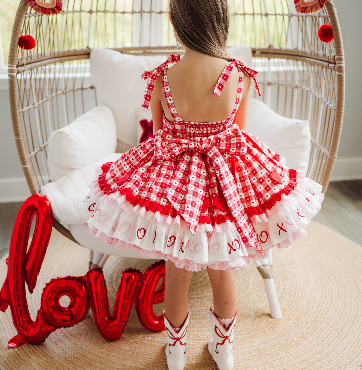 Cora's Cupid Valentine's Pettiskirt Dress - PREORDER