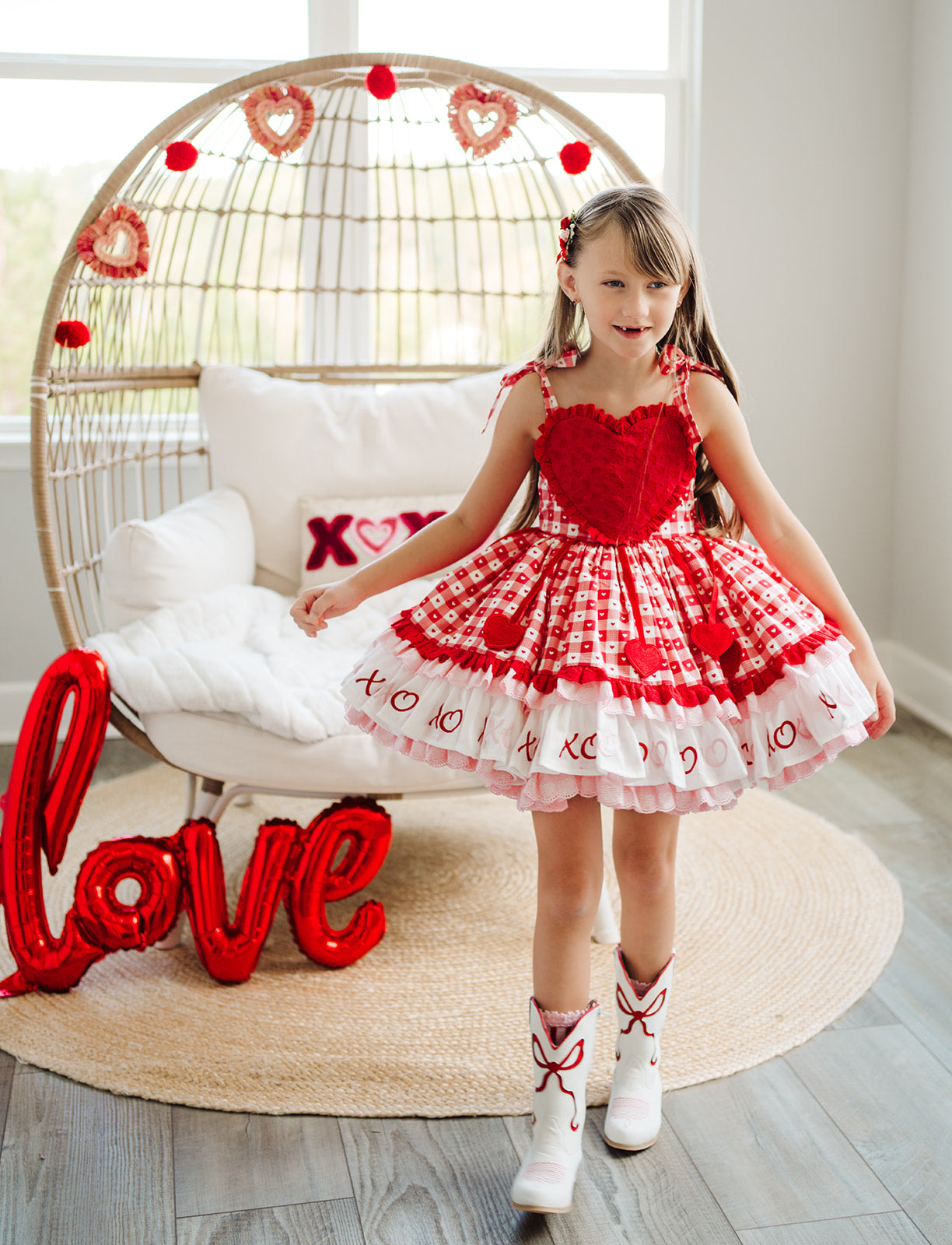 Cora's Cupid Valentine's Pettiskirt Dress - PREORDER