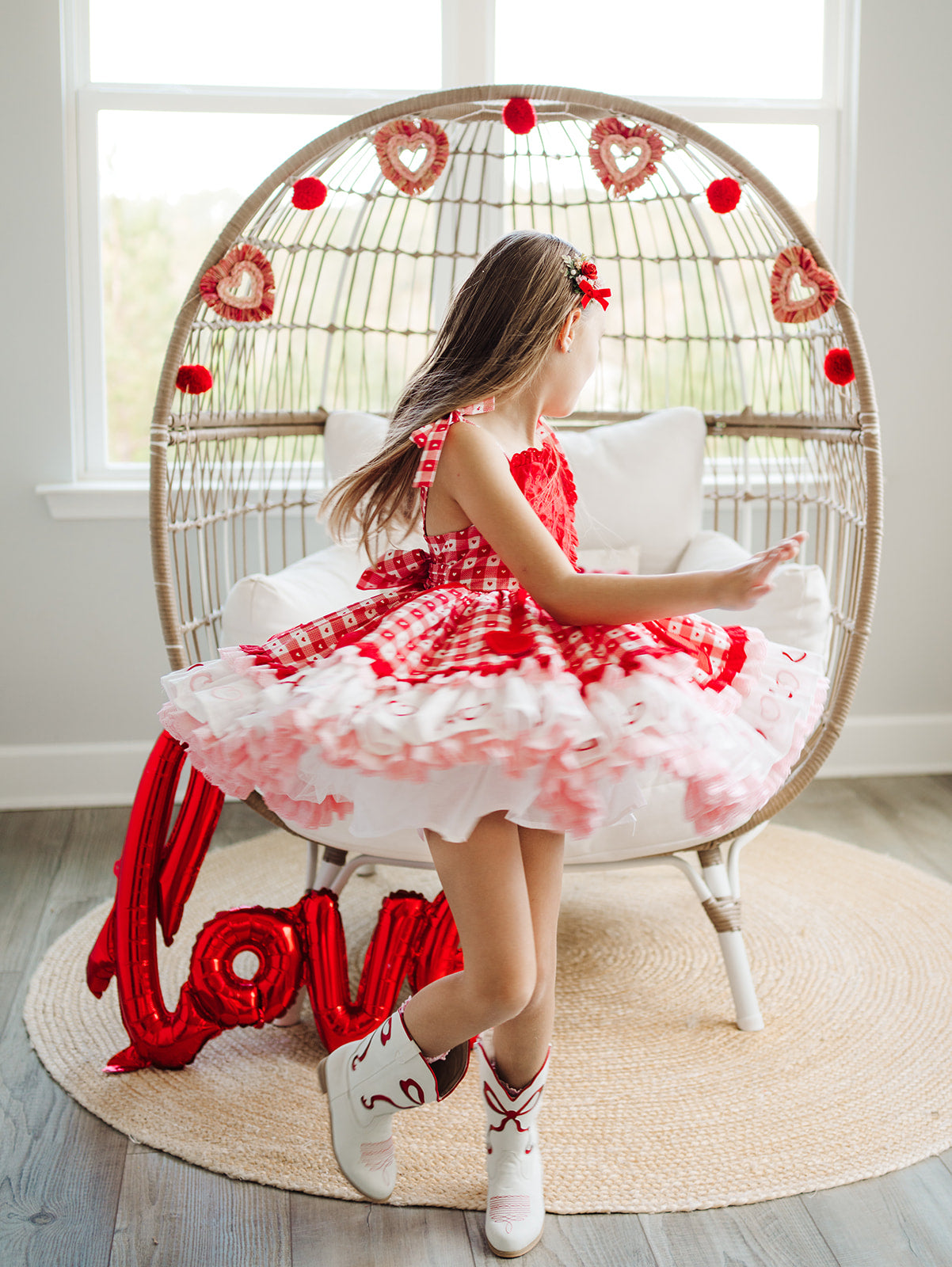 Cora's Cupid Valentine's Pettiskirt Dress - PREORDER