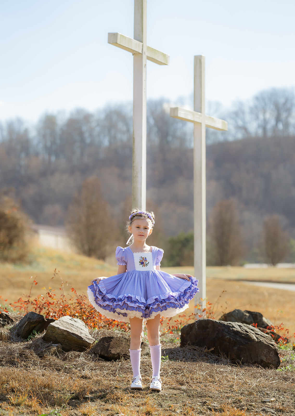 Blessed Assurance Pettiskirt Dress-PREORDER