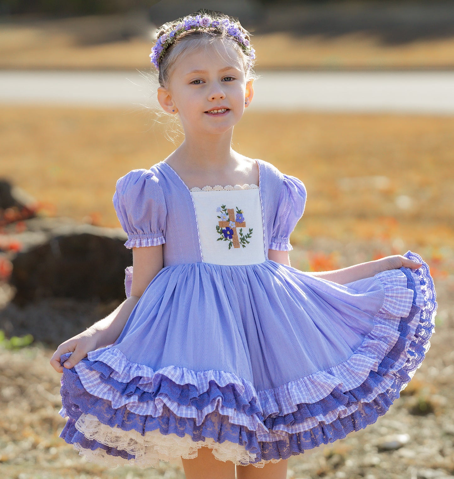 Blessed Assurance Pettiskirt Dress-PREORDER