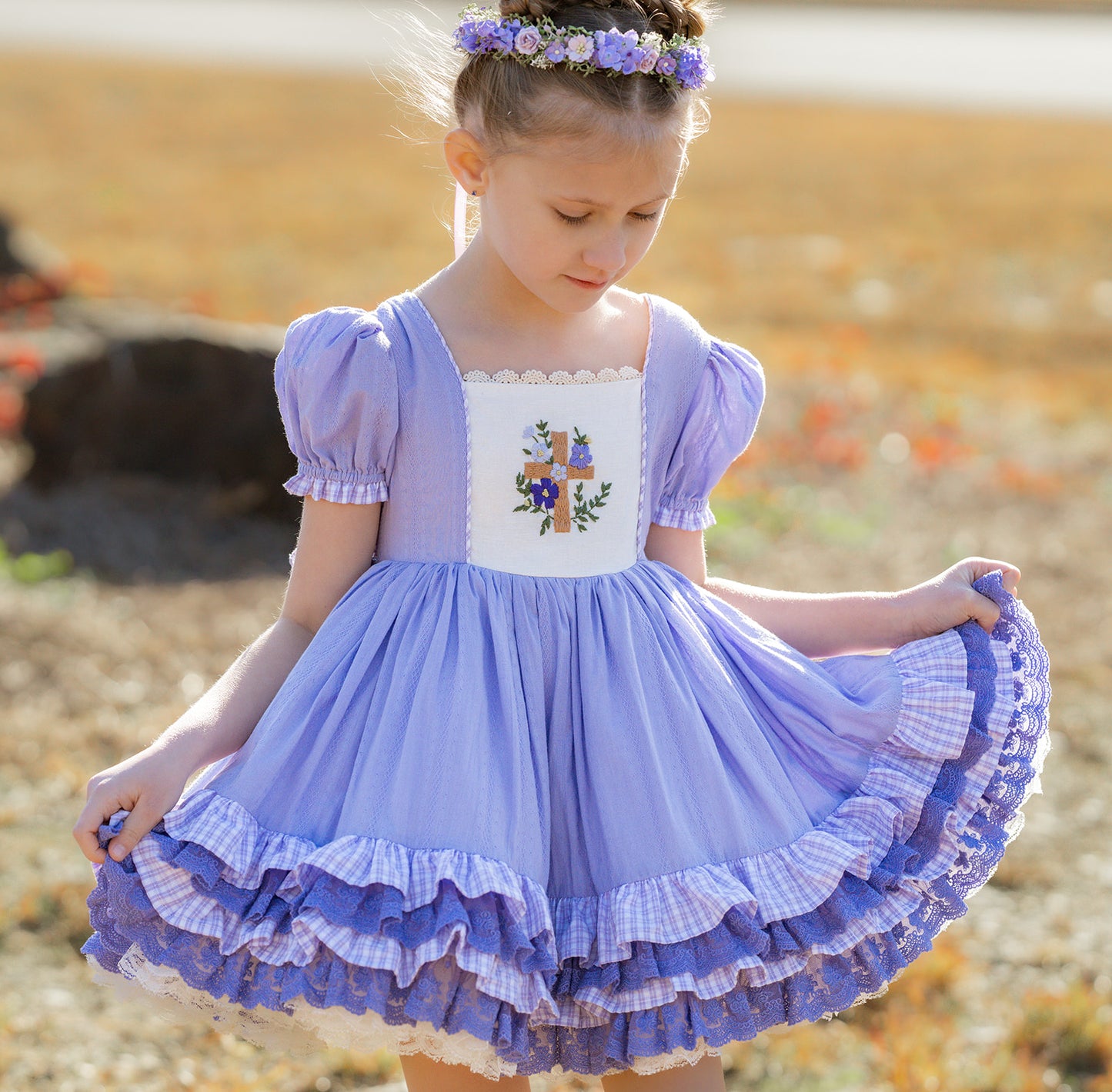 Blessed Assurance Pettiskirt Dress-PREORDER