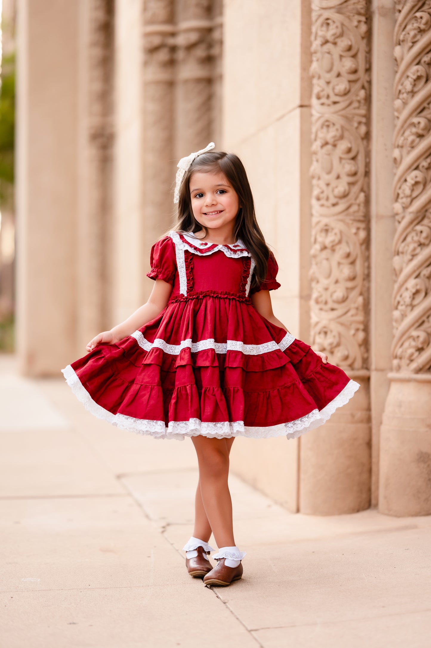 The Winter Rose Dress - PREORDER