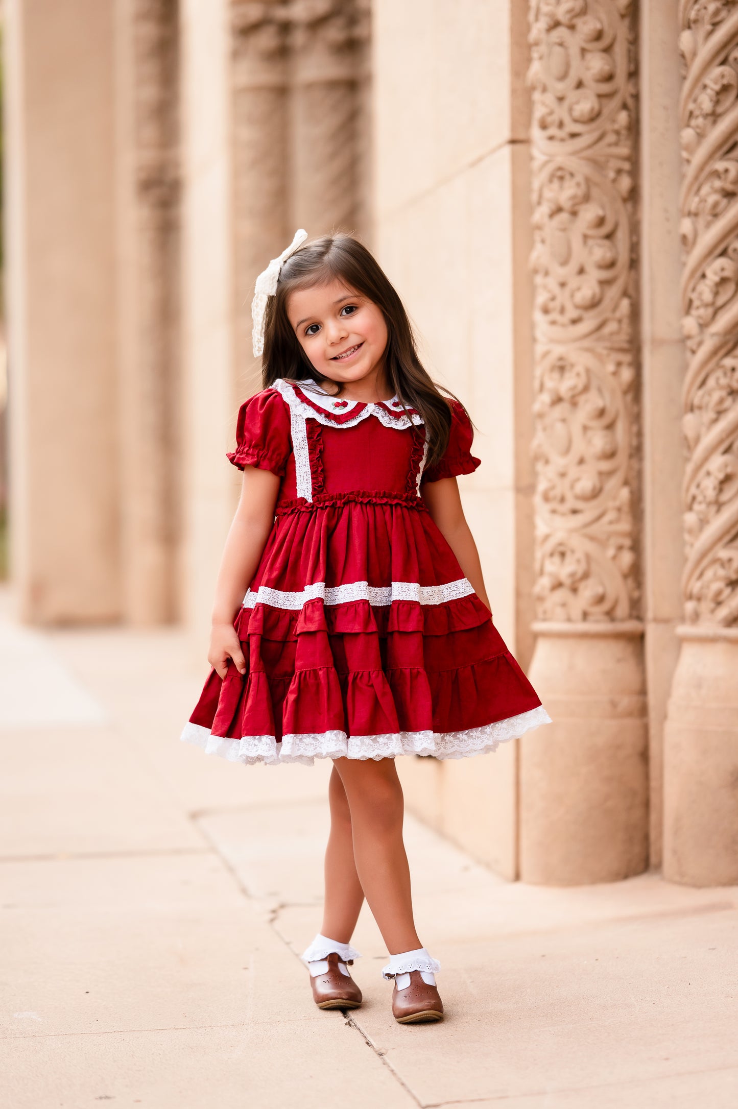 The Winter Rose Dress - PREORDER