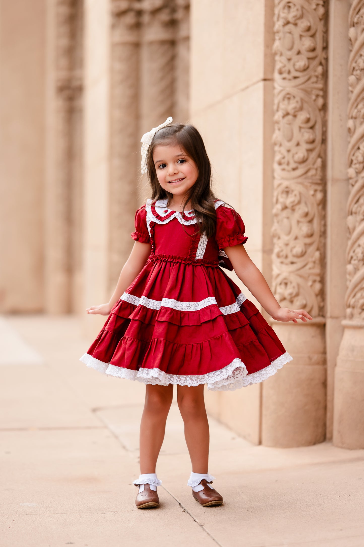 The Winter Rose Dress - PREORDER