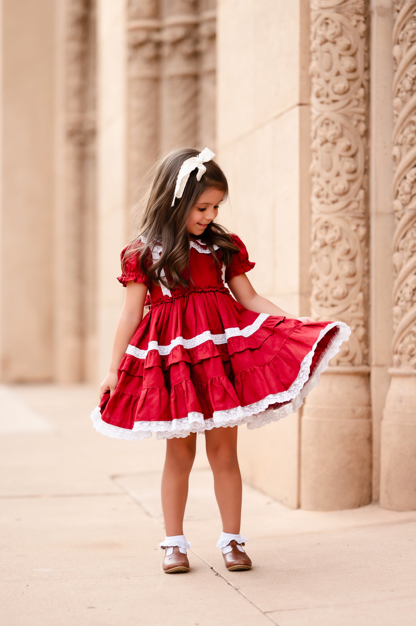 The Winter Rose Dress - PREORDER