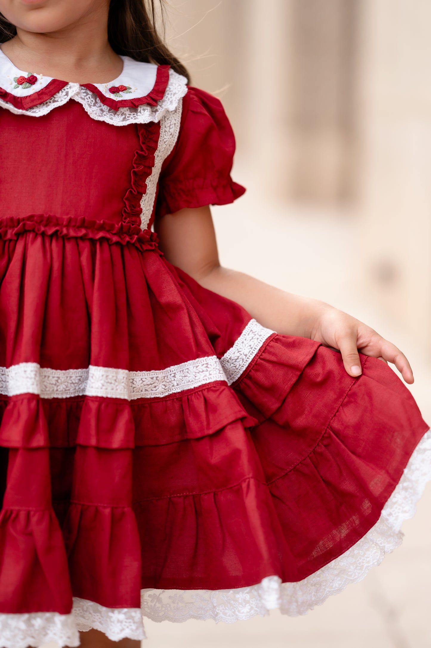 The Winter Rose Dress - PREORDER