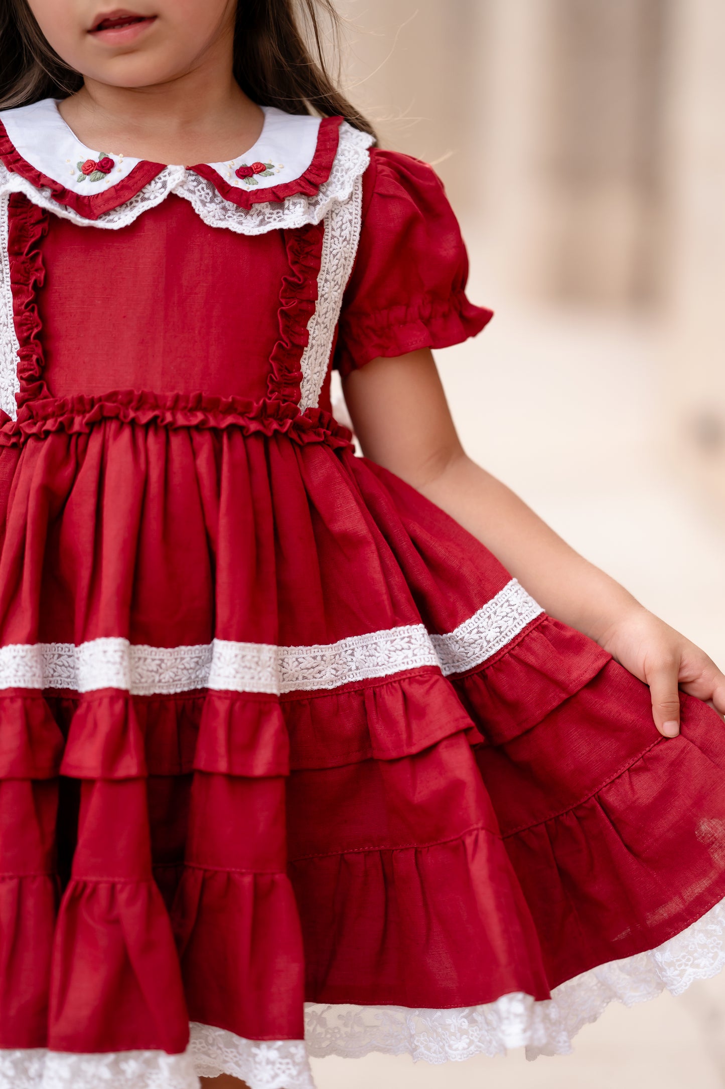 The Winter Rose Dress - PREORDER