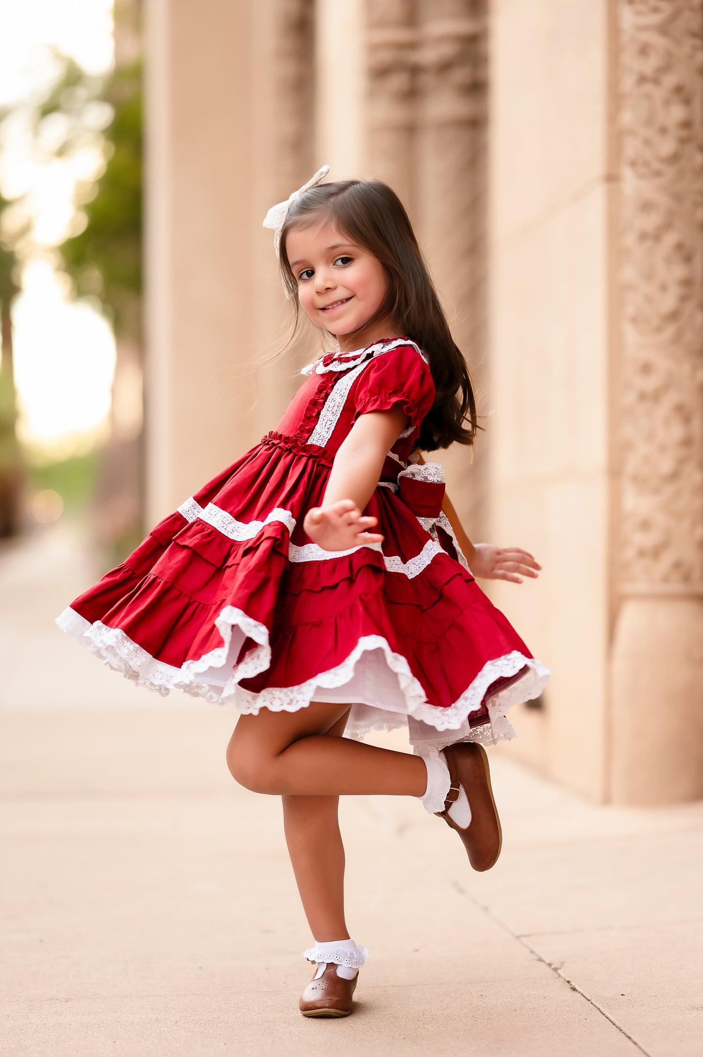 The Winter Rose Dress - PREORDER