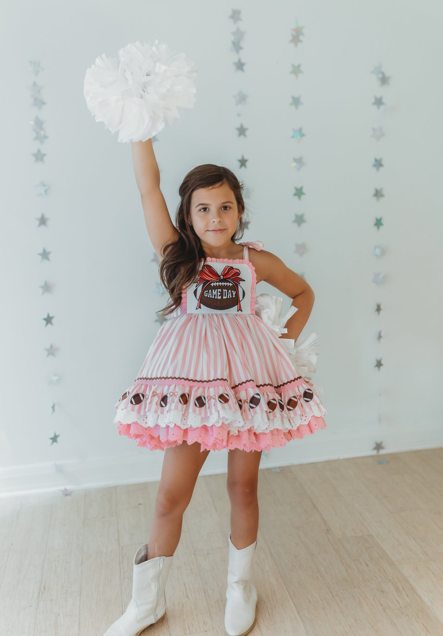Game Day Glam Pettiskirt Dress and Bloomers - PREORDER