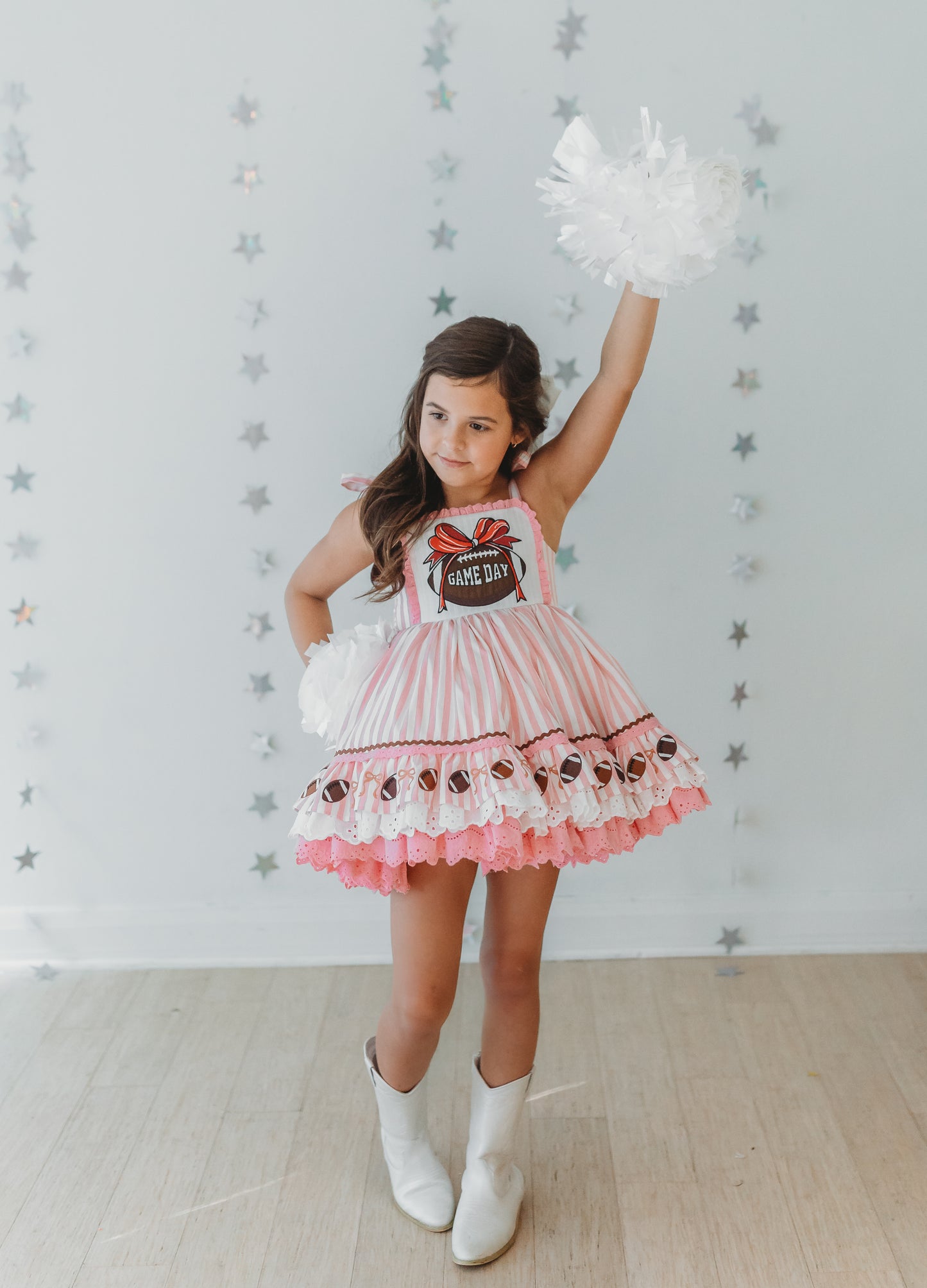 Game Day Glam Pettiskirt Dress and Bloomers - PREORDER