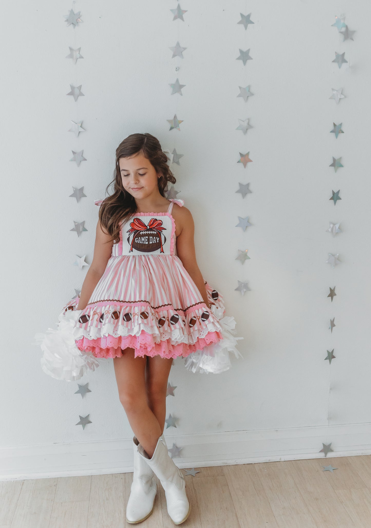 Game Day Glam Pettiskirt Dress and Bloomers - PREORDER
