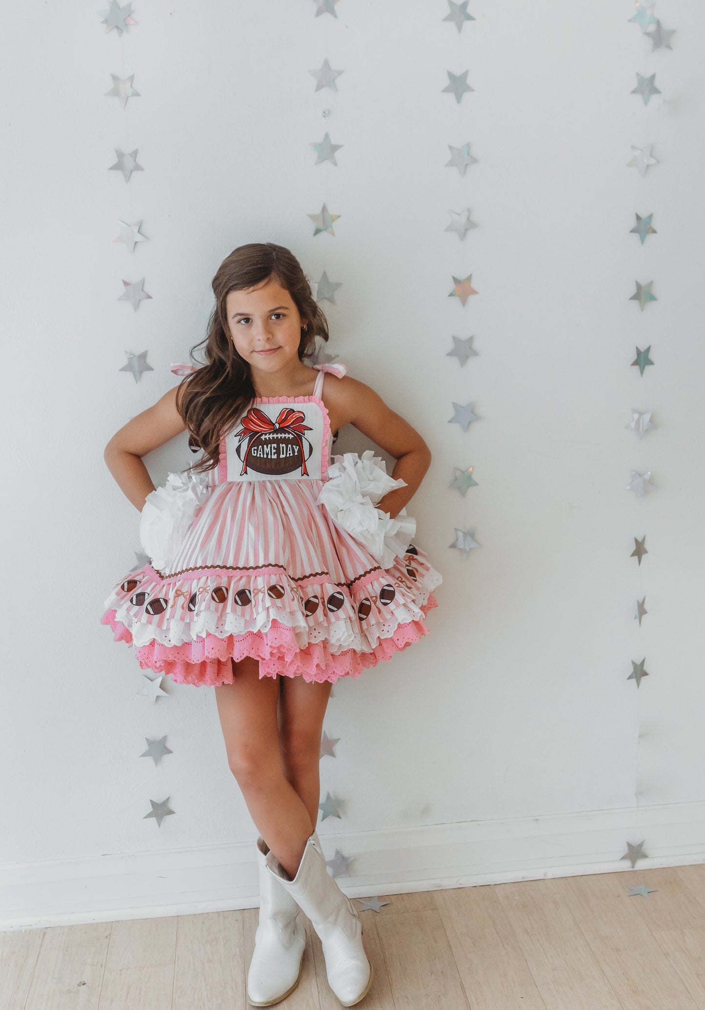 Game Day Glam Pettiskirt Dress and Bloomers - PREORDER