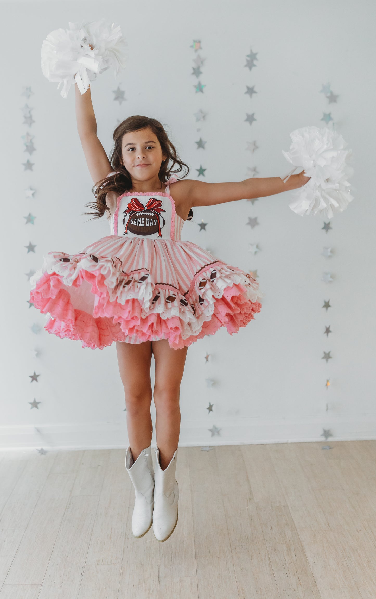 Game Day Glam Pettiskirt Dress and Bloomers - PREORDER