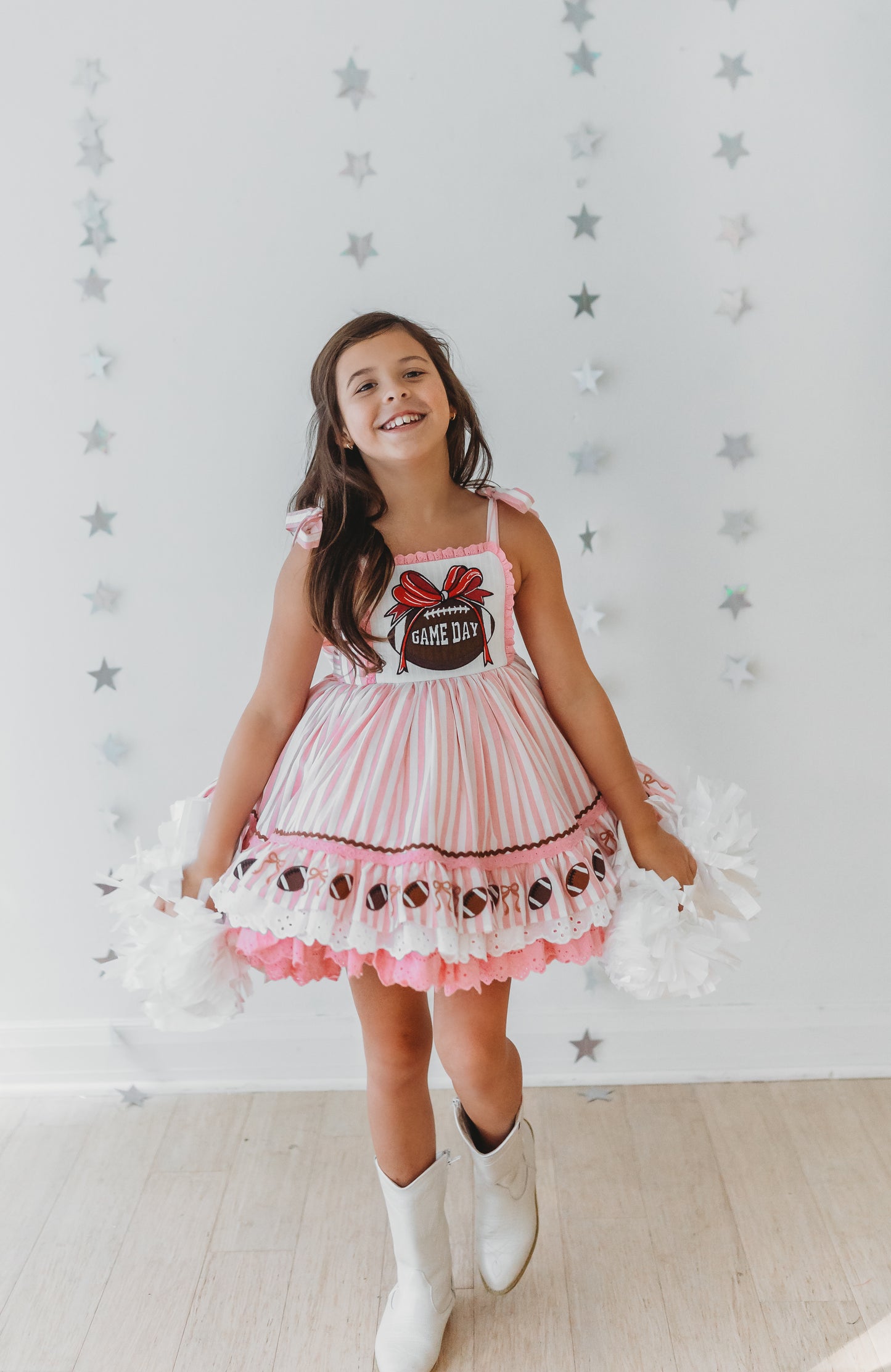 Game Day Glam Pettiskirt Dress and Bloomers - PREORDER