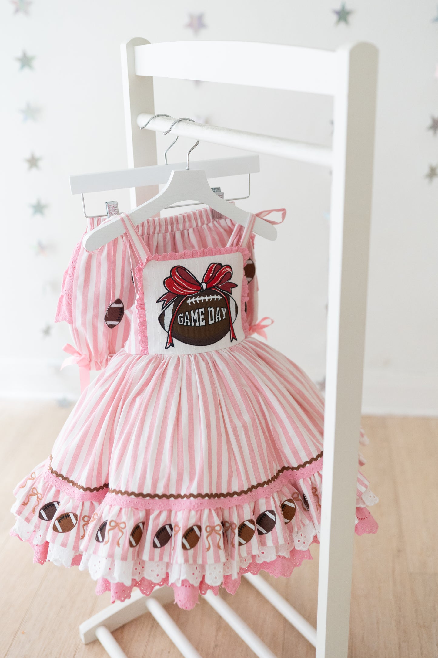 Game Day Glam Pettiskirt Dress and Bloomers - PREORDER