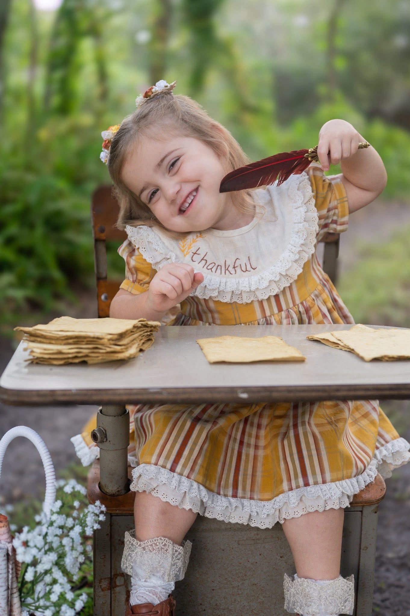 Forever Thankful Vintage Dress and Bloomers