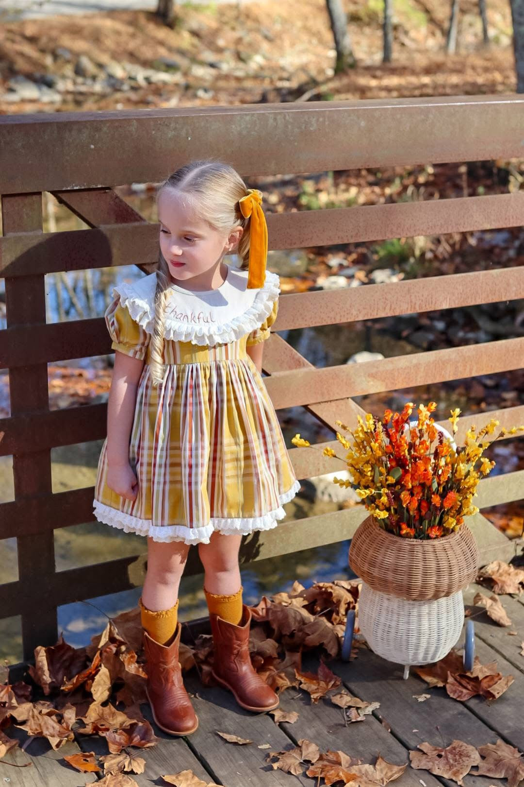 Forever Thankful Vintage Dress and Bloomers