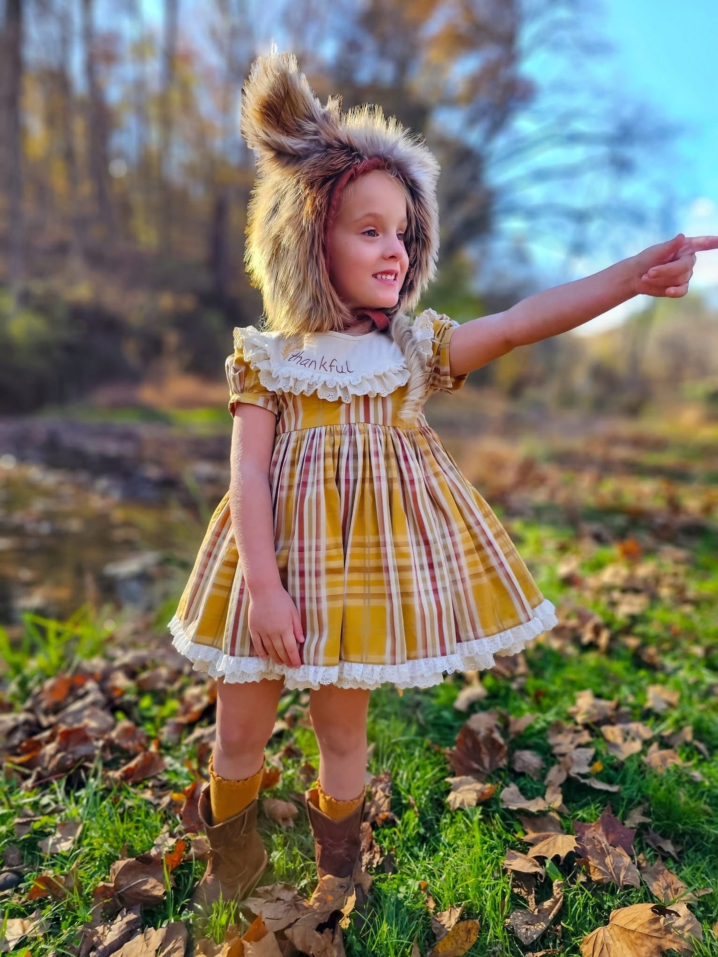 Forever Thankful Vintage Dress and Bloomers