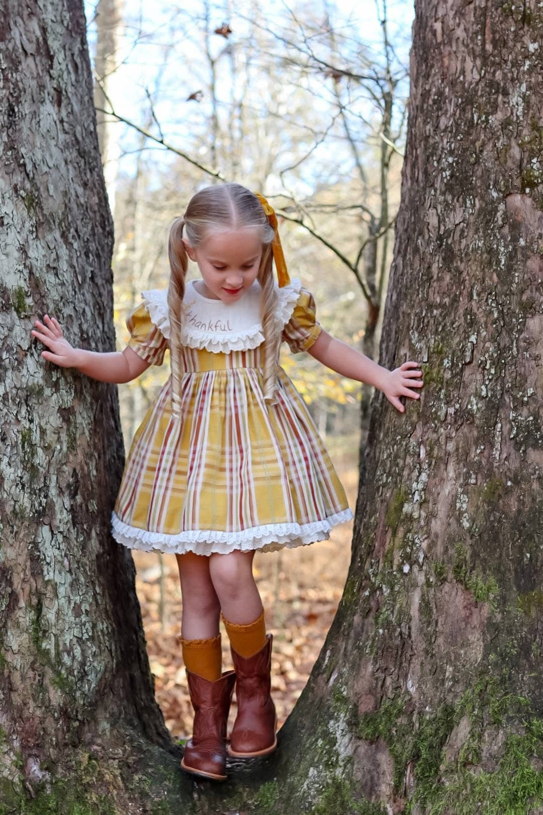 Forever Thankful Vintage Dress and Bloomers