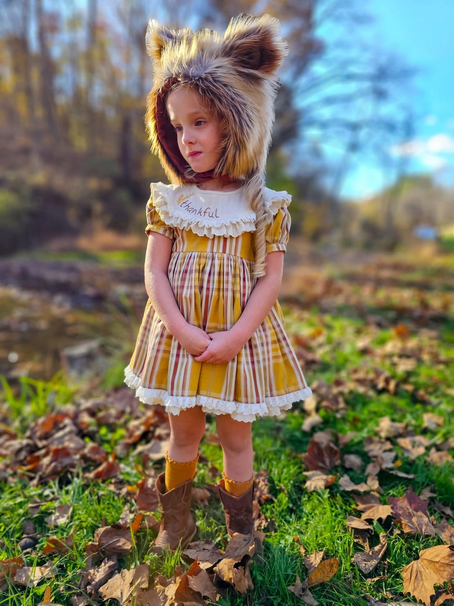Forever Thankful Vintage Dress and Bloomers