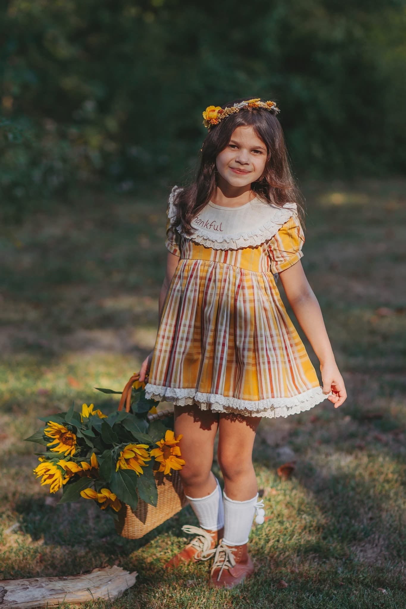 Forever Thankful Vintage Dress and Bloomers