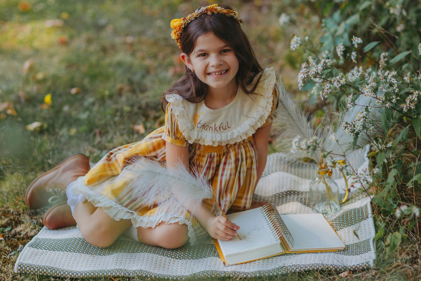 Forever Thankful Vintage Dress and Bloomers