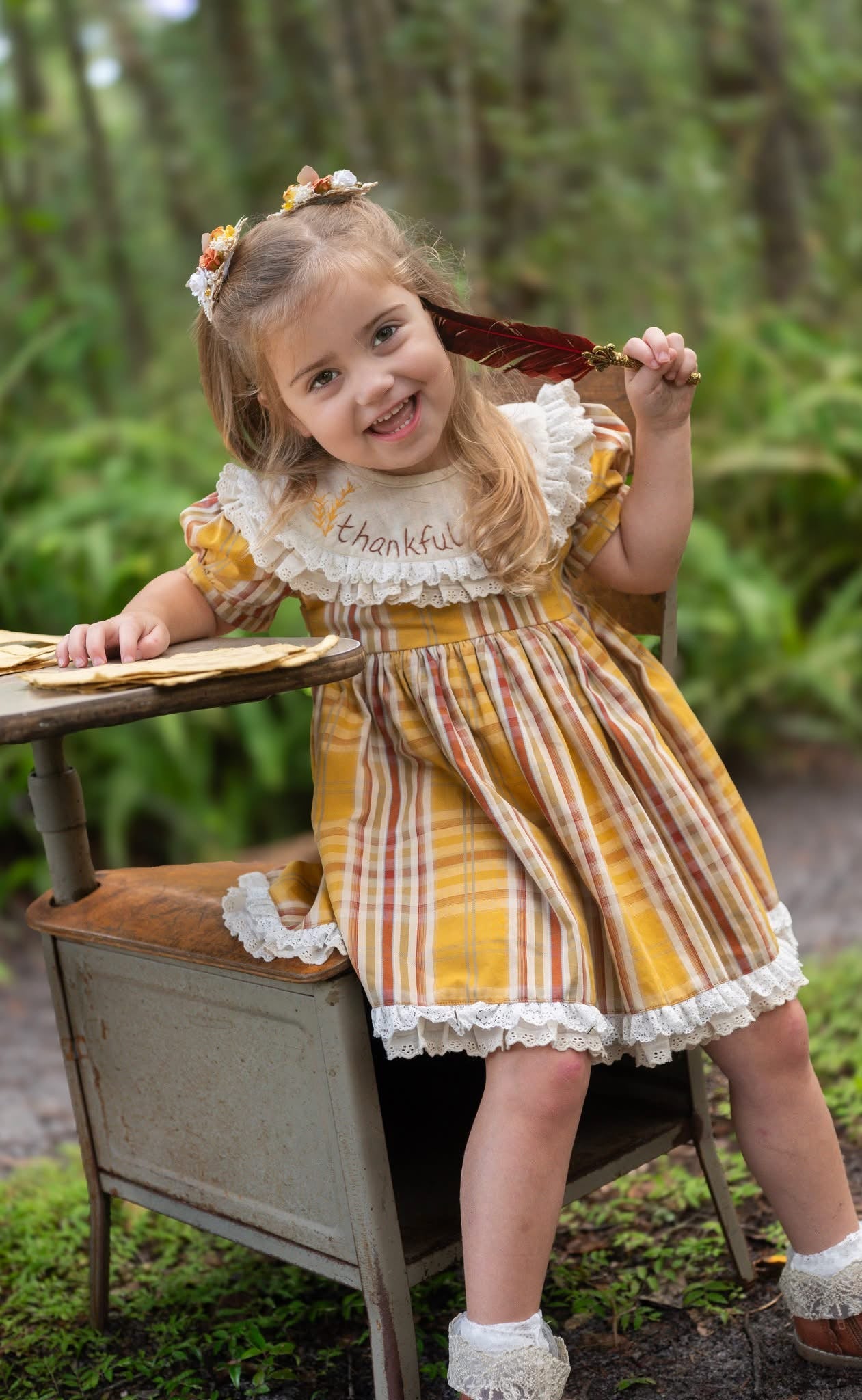 Forever Thankful Vintage Dress and Bloomers