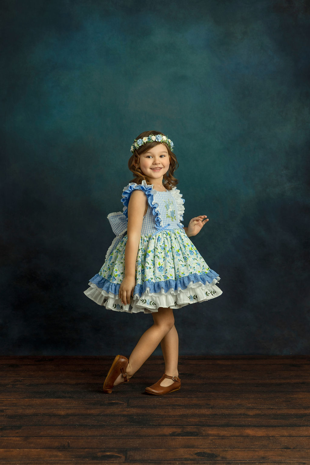 Sweet Hydrangea Lace Dress - PREORDER