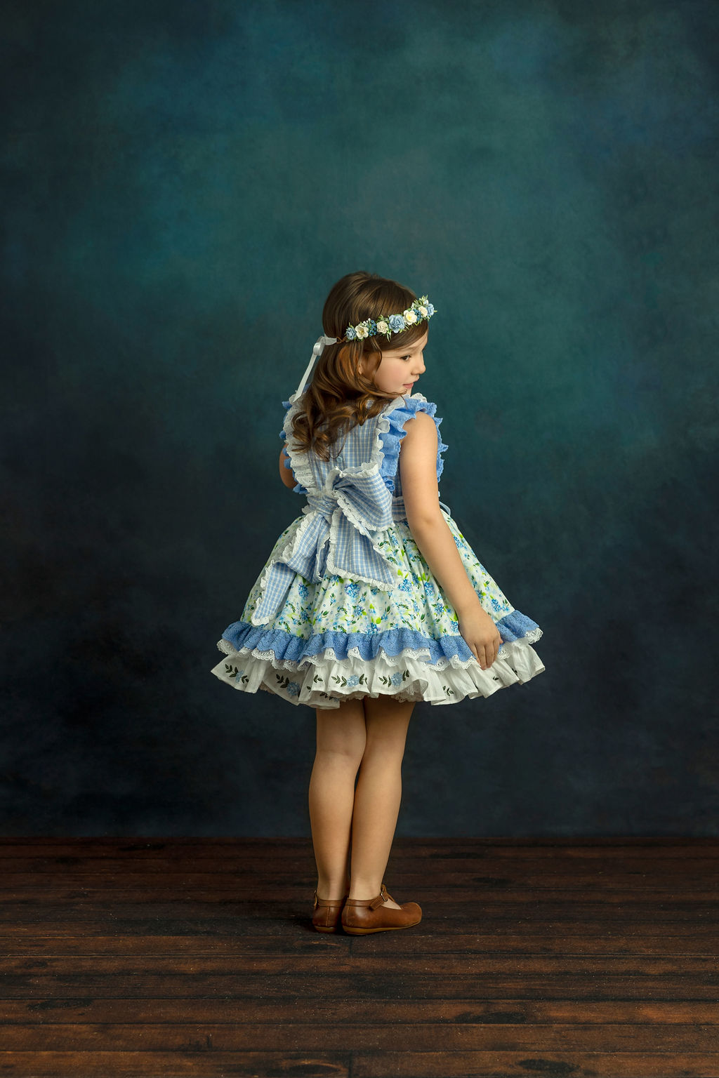 Sweet Hydrangea Lace Dress - PREORDER